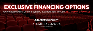 All Media Capital Financing Options for ButtKicker